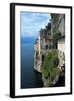 View of Hermitage of Santa Caterina Del Sasso-null-Framed Giclee Print