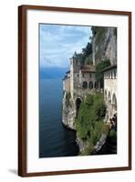 View of Hermitage of Santa Caterina Del Sasso-null-Framed Giclee Print