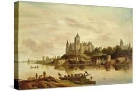 View of Het Valckhof, Nijmegen, 1650s-G. W. Berckhout-Stretched Canvas