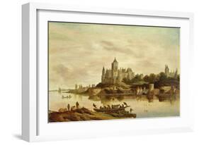 View of Het Valckhof, Nijmegen, 1650s-G. W. Berckhout-Framed Giclee Print