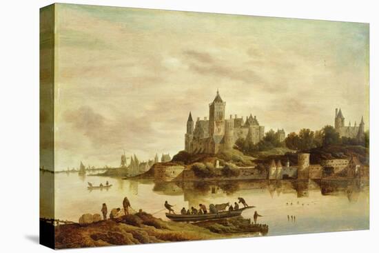 View of Het Valckhof, Nijmegen, 1650s-G. W. Berckhout-Stretched Canvas