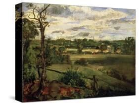 View of Highgate from Hampstead Heath, circa 1834-John Constable-Stretched Canvas