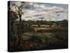 View of Highgate from Hampstead Heath, Early 19th Century-John Constable-Stretched Canvas