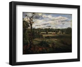 View of Highgate from Hampstead Heath, Early 19th Century-John Constable-Framed Premium Giclee Print