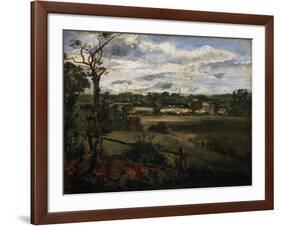 View of Highgate from Hampstead Heath, Early 19th Century-John Constable-Framed Giclee Print