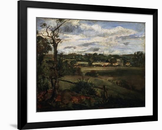 View of Highgate from Hampstead Heath, Early 19th Century-John Constable-Framed Giclee Print