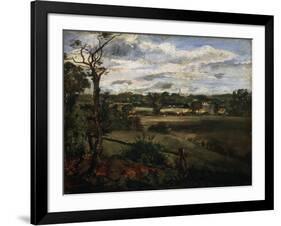 View of Highgate from Hampstead Heath, Early 19th Century-John Constable-Framed Giclee Print