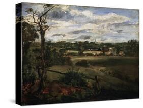 View of Highgate from Hampstead Heath, Early 19th Century-John Constable-Stretched Canvas