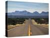 View of Highway 82, Tombstone, AZ-Walter Bibikow-Stretched Canvas