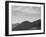 View Of Hill With Trees Clouded Sky "In Rocky Mountain National Park" Colorado 1933-1942-Ansel Adams-Framed Art Print