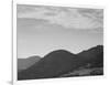 View Of Hill With Trees Clouded Sky "In Rocky Mountain National Park" Colorado 1933-1942-Ansel Adams-Framed Art Print