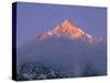 View of Himalayan Mountaintop-James Burke-Stretched Canvas