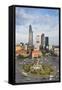 View of Ho Chi Minh City, Vietnam, Indochina, Southeast Asia, Asia-Ian Trower-Framed Stretched Canvas