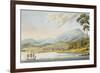 View of Hobart Town, 1824-Joseph Lycett-Framed Giclee Print