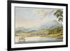 View of Hobart Town, 1824-Joseph Lycett-Framed Giclee Print