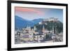 View of Hohensalzburg Castle above The Old City, UNESCO World Heritage Site, Salzburg, Austria, Eur-Jane Sweeney-Framed Photographic Print