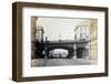 View of Holborn Viaduct from Farringdon Street, Looking North, City of London, 1870-Henry Dixon-Framed Photographic Print