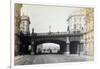 View of Holborn Viaduct from Farringdon Street, Looking North, City of London, 1870-Henry Dixon-Framed Photographic Print