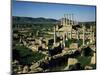 View of Hole and Capitol at Roman Ruins of Thuburbo Majus, Tunisia-null-Mounted Giclee Print