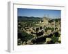 View of Hole and Capitol at Roman Ruins of Thuburbo Majus, Tunisia-null-Framed Giclee Print