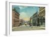 View of Holly Street YMCA - Bellingham, WA-Lantern Press-Framed Art Print