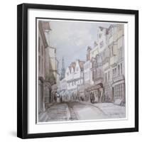 View of Holywell Street, Westminster, London, 1851-Thomas Colman Dibdin-Framed Giclee Print