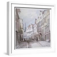 View of Holywell Street, Westminster, London, 1851-Thomas Colman Dibdin-Framed Giclee Print