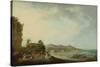 View of Hondarribia (Oil on Canvas)-Luis Paret y Alcazar-Stretched Canvas