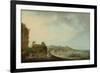 View of Hondarribia (Oil on Canvas)-Luis Paret y Alcazar-Framed Giclee Print