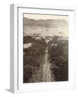 View of Hong Kong (China) Taken from the Funicular-null-Framed Photographic Print