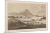 View of Hong Kong from East Point, 1855-Wilhelm Joseph Heine-Mounted Giclee Print