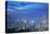 View of Hong Kong from Jardine's Lookout at Sunset, Hong Kong, China, Asia-Ian Trower-Stretched Canvas