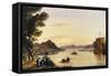 View of Hong Kong Harbour-null-Framed Stretched Canvas