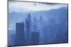 View of Hong Kong Island Skyline, Hong Kong, China, Asia-Ian Trower-Mounted Photographic Print