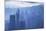 View of Hong Kong Island Skyline, Hong Kong, China, Asia-Ian Trower-Mounted Photographic Print