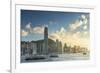 View of Hong Kong Island skyline, Hong Kong, China-Ian Trower-Framed Photographic Print