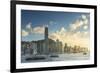 View of Hong Kong Island skyline, Hong Kong, China-Ian Trower-Framed Photographic Print