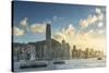 View of Hong Kong Island skyline, Hong Kong, China-Ian Trower-Stretched Canvas