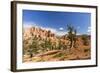 View of hoodoo formations from the Fairyland Trail in Bryce Canyon National Park, Utah, United Stat-Michael Nolan-Framed Photographic Print