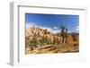 View of hoodoo formations from the Fairyland Trail in Bryce Canyon National Park, Utah, United Stat-Michael Nolan-Framed Photographic Print