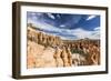 View of hoodoo formations from the Fairyland Trail in Bryce Canyon National Park, Utah, United Stat-Michael Nolan-Framed Photographic Print