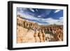 View of hoodoo formations from the Fairyland Trail in Bryce Canyon National Park, Utah, United Stat-Michael Nolan-Framed Photographic Print