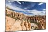 View of hoodoo formations from the Fairyland Trail in Bryce Canyon National Park, Utah, United Stat-Michael Nolan-Mounted Photographic Print