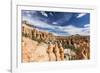 View of hoodoo formations from the Fairyland Trail in Bryce Canyon National Park, Utah, United Stat-Michael Nolan-Framed Photographic Print