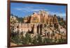 View of hoodoo formations from the Fairyland Trail in Bryce Canyon National Park, Utah, United Stat-Michael Nolan-Framed Photographic Print