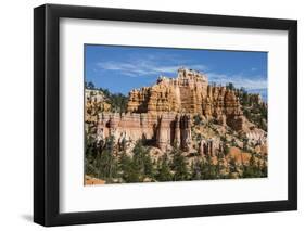 View of hoodoo formations from the Fairyland Trail in Bryce Canyon National Park, Utah, United Stat-Michael Nolan-Framed Photographic Print