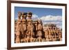 View of hoodoo formations from the Navajo Loop Trail in Bryce Canyon National Park, Utah, United St-Michael Nolan-Framed Photographic Print