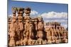 View of hoodoo formations from the Navajo Loop Trail in Bryce Canyon National Park, Utah, United St-Michael Nolan-Mounted Photographic Print