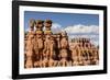 View of hoodoo formations from the Navajo Loop Trail in Bryce Canyon National Park, Utah, United St-Michael Nolan-Framed Photographic Print