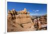 View of hoodoo formations from the Navajo Loop Trail in Bryce Canyon National Park, Utah, United St-Michael Nolan-Framed Photographic Print